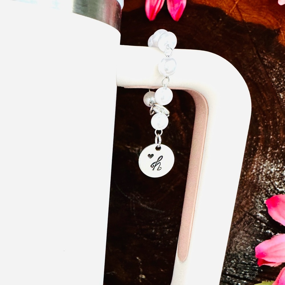 Personalized Stanley Cup Accessories Stanley Charm Tumbler Charm Initial Tumbler